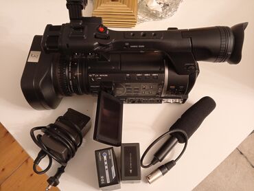 videokamera stativ: Panasonic professional video kamera panasonic ag-ac160aen səliqəli