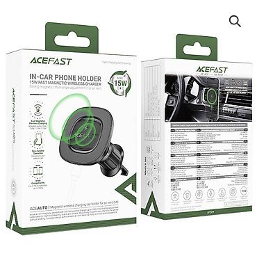 rush wave: Держатель-зарядка для телефона в автомобильную решётку ACEFAST D46 - — 1