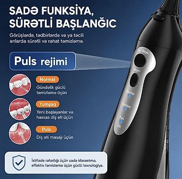 usb ventilyator: Mornwell Pro D52 - Portable Oral Irrigator • 3 iş rejimi: normal — 2