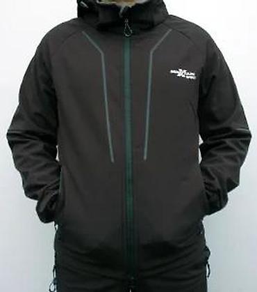 Jakne za prelazni period: Muška softshell jakna Mountain X Spirit – crna - Materijal: softshell — 7