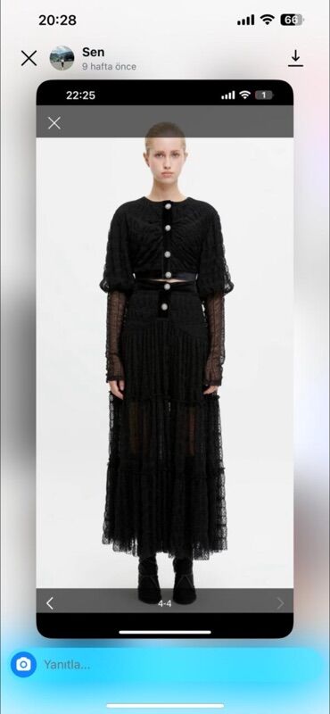 Gündəlik donlar: Gündəlik don, Midi, Zara, M — 85