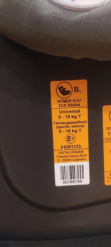 Avtokreslolar: Fransa istehsalı Renault firmasının Uşaq Avto Kreslosu satilir.500 — 6