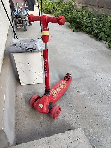 Детский трехколесный самокат ScooTer (красный) - Тип: трехколесный