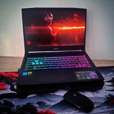 игровые мощные компьютеры: Ноутбук, MSI, 16 ГБ ОЭТ, Intel Core i5, 15.6 ", Жаңы, Татаал эмес тапшырмалар үчүн, эс тутум SSD