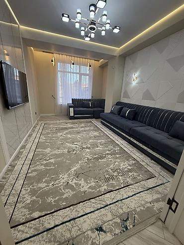 дизайн квартиры: 2 комнаты, Тунгуч мкр, Душевая кабина, Постельное белье, Кондиционер — 9