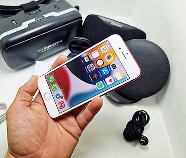 Apple iPhone: IPhone 7, Б/у, 128 ГБ, Красный, Зарядное устройство, Защитное стекло, Наушники, 100 % — 17