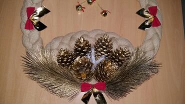 Yeni il oyuncaqları və bəzəkləri: Yeni il aksesuarlari satilir. Yeni il corablarizinqrovlu celengler — 2