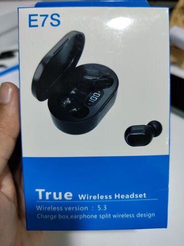 Qulaqcıqlar: Simsiz (Bluetooth) Qulaqcıqlar, rəng - Qara