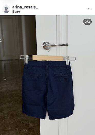 qar geyimi: Bikkembergs kişi şortu - Rəng: tünd göy/navy - Model: klassik city/ — 2