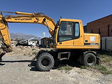 мотоблок матор: Экскаватор, Hyundai, Колесный — 2