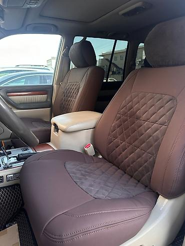 Аксессуары для салона: Чехлы Кожаные, цвет - Бежевый, Lexus, Новый, Самовывоз — 4