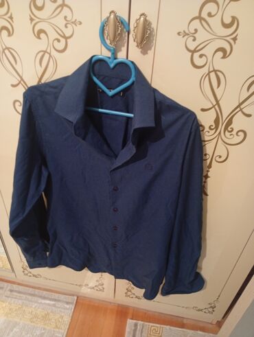 klassik koynekler: Köynək, rəng - Mavi