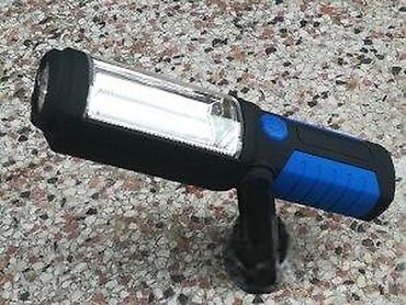 Ostali ručni alati: COB/LED radna lampa sa magnetom i kukom – punjiva - Snažna COB radna — 12