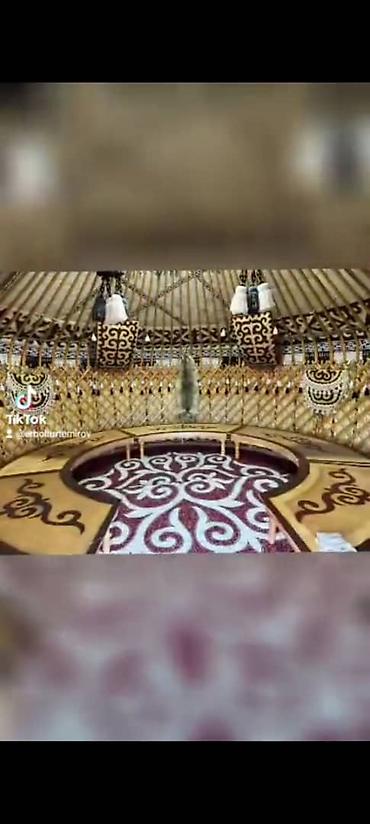 Аренда юрт: Аренда юрты, Каркас Деревянный, 85 баш, С полом, Стулья, Казан — 7