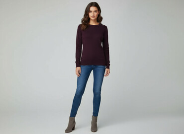 Swetry: Sweter damski, rozmiar S