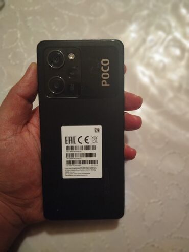 telefon lombard: Poco X5 Pro 5G, 256 GB, rəng - Qara