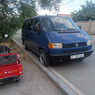 авто телешка: Volkswagen Transporter: 1992 г., 2.4 л, Механика, Дизель, Минивэн