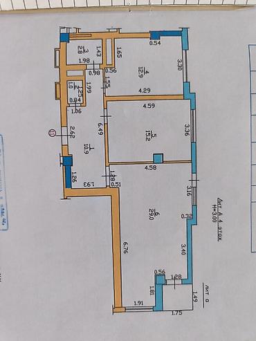 Продажа квартир: 2 комнаты, 72 м², бульвар Эркиндик 4 этаж, Евроремонт — 7