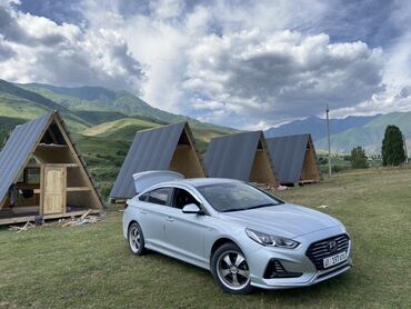 лизинг авто бишкек без первоначального взноса: Hyundai Sonata: 2017 г., 2 л, Автомат, Газ, Седан