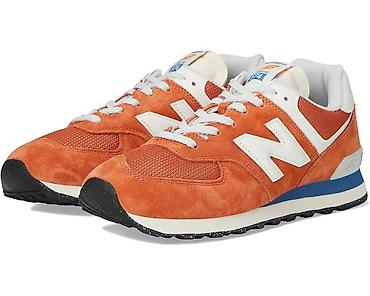 574: Мужские кроссовки, 41.5, New Balance, Новый, цвет - Оранжевый, Бесплатная доставка, Самовывоз, Платная доставка — 1