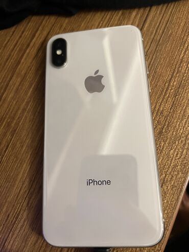 iphone 12 2 ci el: IPhone X, 64 GB, Ağ, Face ID