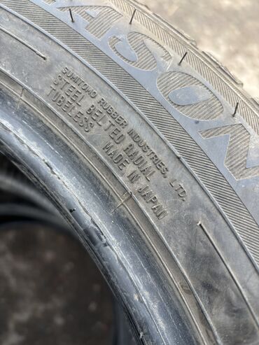 Шины: Шины 225 / 55 / R 18, Зима, Б/у, Комплект, Япония, DUNLOP — 9