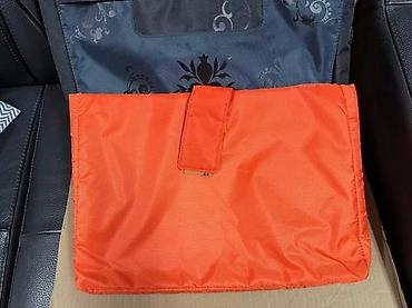 Futrole i torbe za laptopove: Torba za rame (messenger) – crno-narandžasta - Moderan dizajn sa — 8