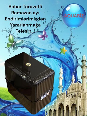 Su filtrləri: 📍Türkiyə istehsalı olan Premium filtirləri. 📍6 filtirlidir, 8 litirlik