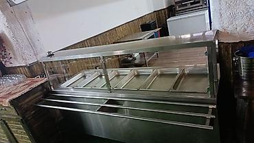 Оборудование для ресторанов, кафе: *SEVA XİRDALAN* BEMVARİ SATİLİR. OLÇÜ uzunluq 220sm. Qablarida var — 1