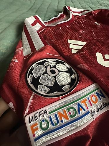 imzali forma satisi: Futbolka, Adidas, S, rəng - Qırmızı — 3