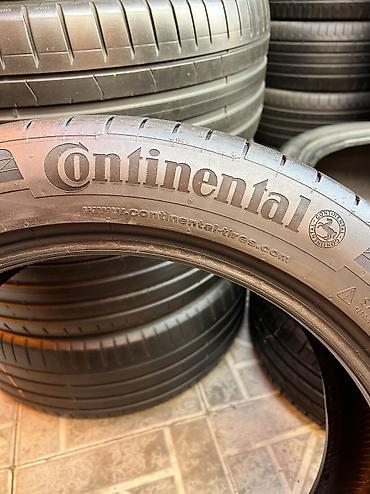 бу зонты: Шины 245 / 45 / R 19, Лето, Б/у, Комплект, Германия, Continental — 5