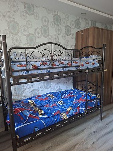 2 ci əl çarpayılar: Oğlan və qız üçün, İşlənmiş, Çarpayı, Matras ilə, Siyirməsiz, Dəmir — 3