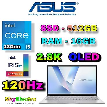 İşlənmiş ASUS Vivobook, 15.6 ", Intel Core i5, 512 GB, Ödənişli çatdırılma, Rayonlara çatdırılma, Ünvandan götürmə