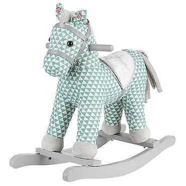 set sminke: KIKKA BOO Plišana igračka Horse Green sa klackalicom i muzikom Šifra — 1