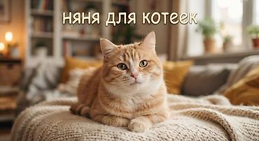 услуга инкубатора: 🐾 Позабочусь о вашем питомце, пока вас нет дома. Аламедин-1. У меня — 1