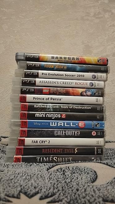 ratchet clank: PS3 oyun diskləri dəsti Bakuqan - 15 manat Resident evil - 30 manat — 1