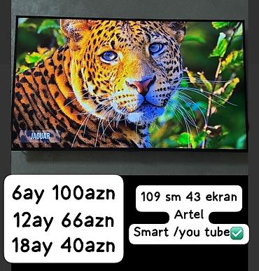 Televizorlar: 🔥İlkin ödenişsiz ✔️ Tek şexsiyet vesiqesi ile kredit ✔️ Zaminsiz — 9
