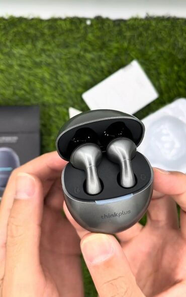 Qulaqcıqlar: Yeni Simsiz (Bluetooth) Qulaqcıqlar, Lenovo, rəng - Boz — 10
