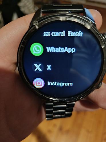 kontakt saat: Smart saat – Sport üslublu, toxunma ekranlı - Suya və toza davamlı — 5