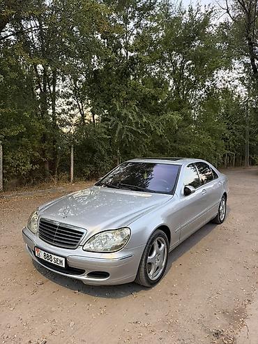 Mercedes-Benz S-Class: 2004 г., 4.3 л, Автомат, Бензин, Седан