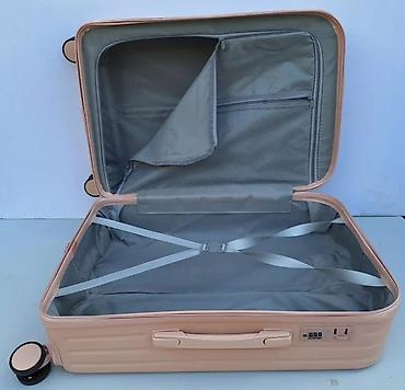 Putni koferi i torbe: Kofer za putovanja – Cinnamoroll dizajn, ružičasta boja - Tvrda — 27