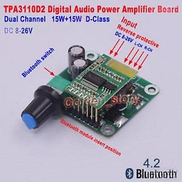 vido: BLUETOOTH POJACALO 2X15W - POJACALO SA BLUTUTOM | Bluetooth pojacalo — 2