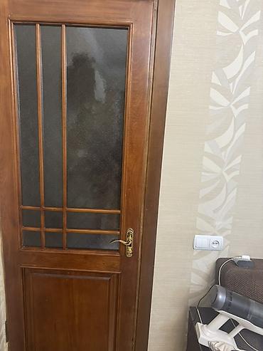 Otaq qapıları: Taxta interyer qapıları dəsti - Material: təbii ağac (massiv) — 3