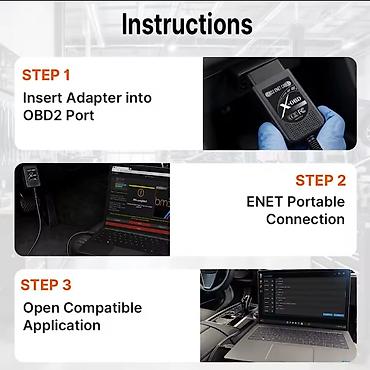 Alati za automobile: Novo- X-OBD Enet OBD2 BMW & JLR DOIP BimmerCode E-SYS ISTA ENET — 4