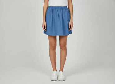 calzedonia rajstopy bawełniane: Denim, Women`s skirt, size One size