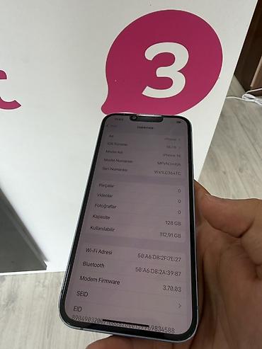 Apple iPhone: IPhone 14, 128 GB, Mavi, Simsiz şarj, Face ID — 9