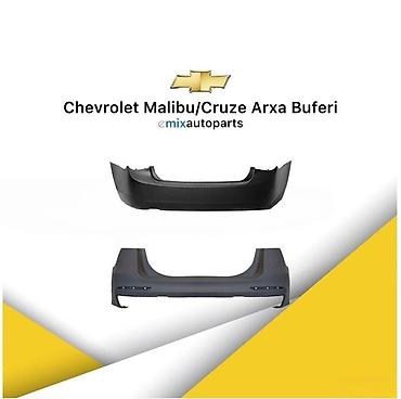 cruze bufer: Arxa, Chevrolet Malibu, Cruze — 1