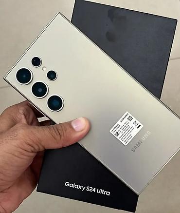 Samsung Galaxy S24 Ultra, 512 GB, Zəmanət, İki sim kartlı, Sənədlərlə