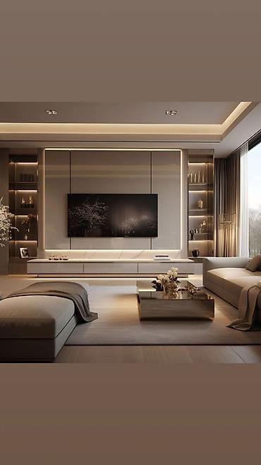 ev dizaynları kataloq: Xidmət: Premium interyer və landşaft dizaynı Təsvir: - Müasir — 3