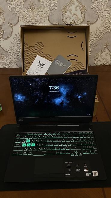 144 hz: İşlənmiş ASUS TUF Gaming, 15.6 ", Intel Core i5, 512 GB, Ödənişli çatdırılma, Ünvandan götürmə — 6